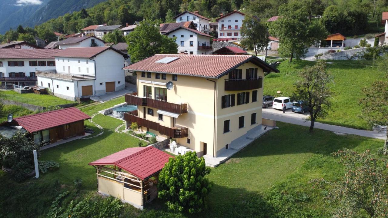 Apartma Logar Kobarid Exterior foto