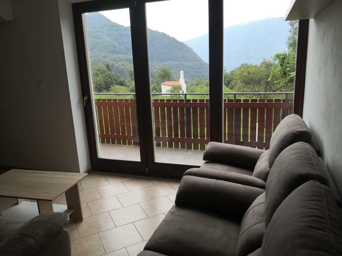 Apartma Logar Kobarid Exterior foto